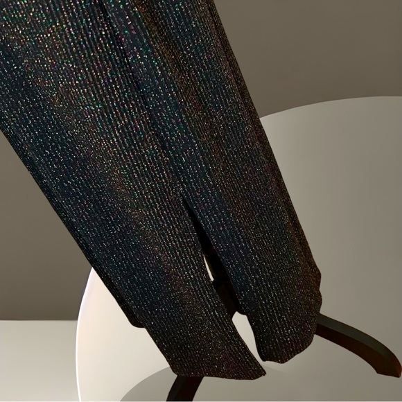 LOFT Midi Multi-Colour Shimmer Knit Dress - Picture 6 of 9